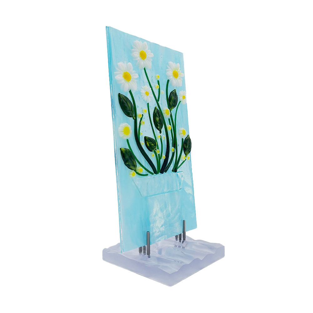 Panel- White Daisies