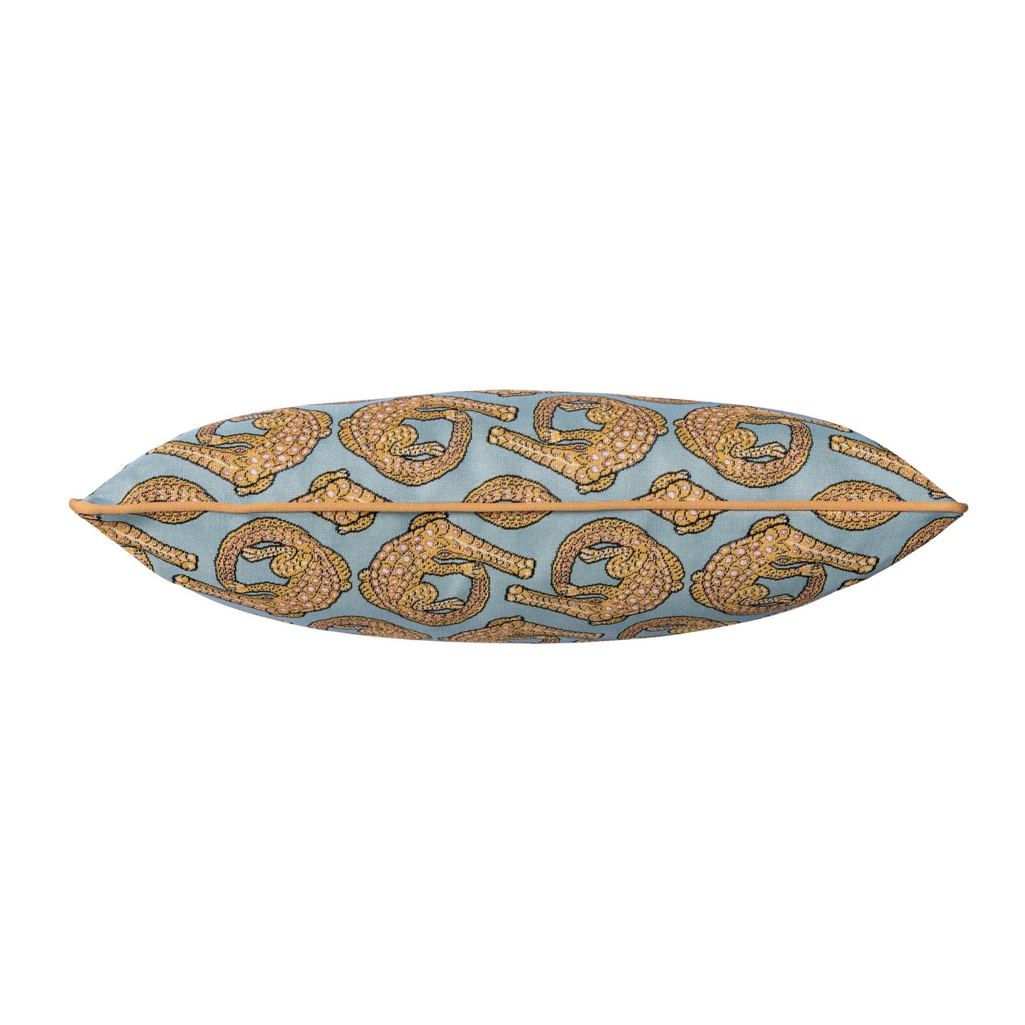 Croco Jacquard Rectangle Pillow