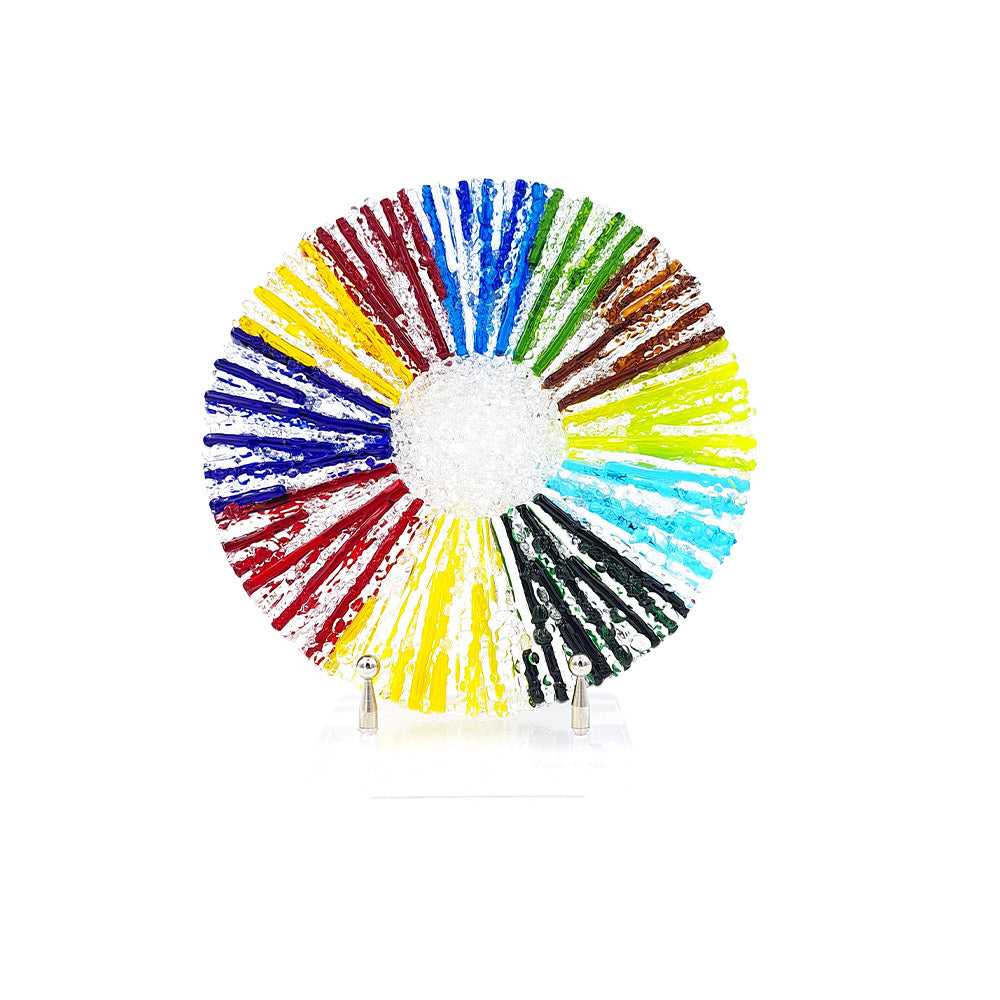 Circle Panel- Rainbow Small