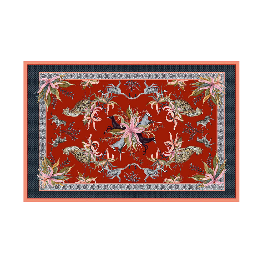 Leopard Lily Tablecloth Small