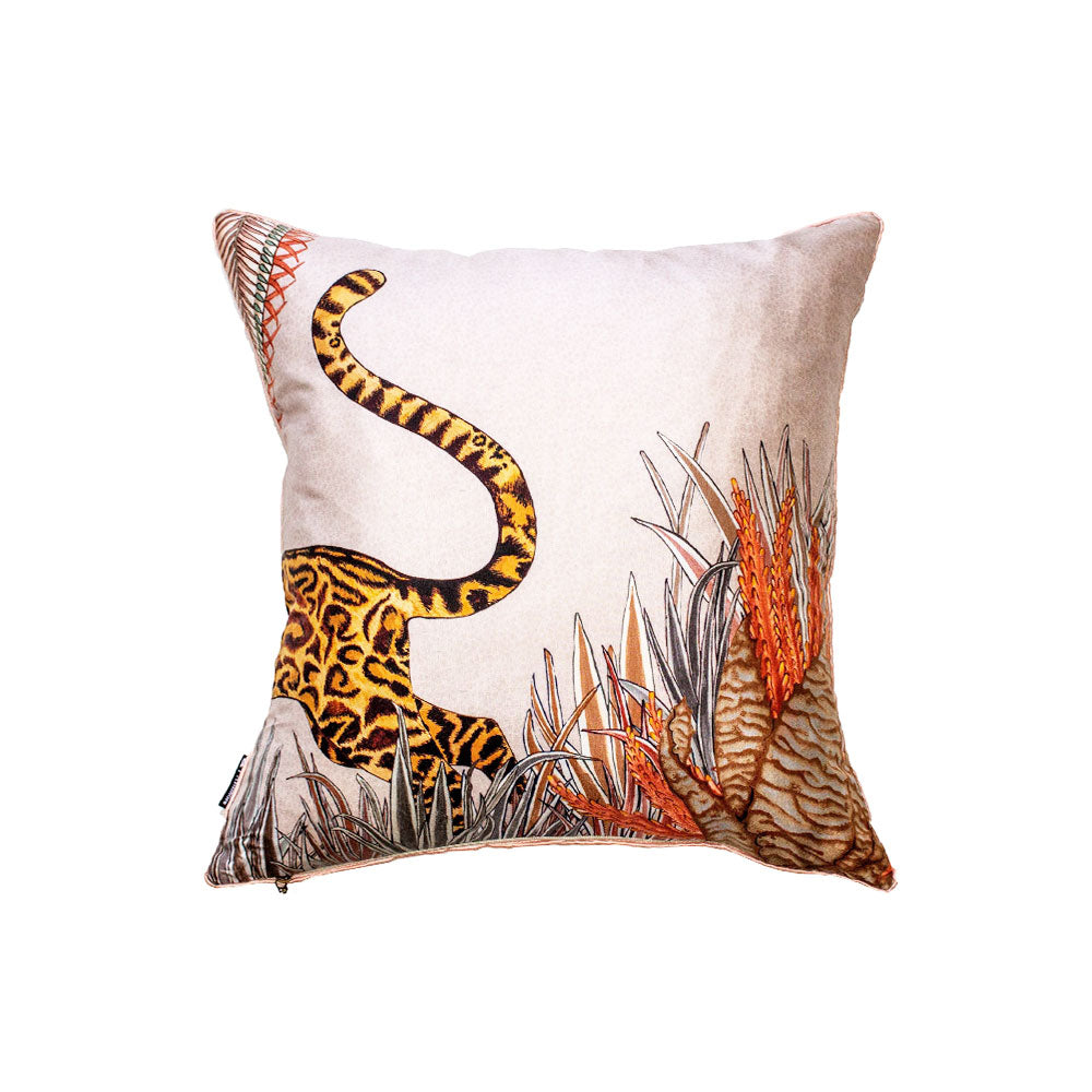 Cheetah Kings Forest Pillow