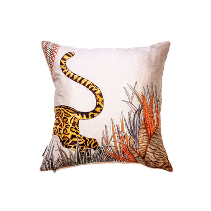 Cheetah Kings Forest Pillow
