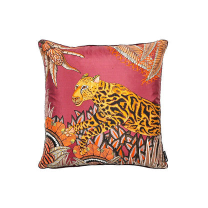 Cheetah Kings Forest Pillow