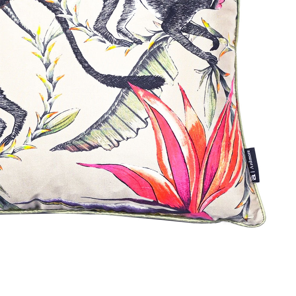 Monkey Paradise Pillow