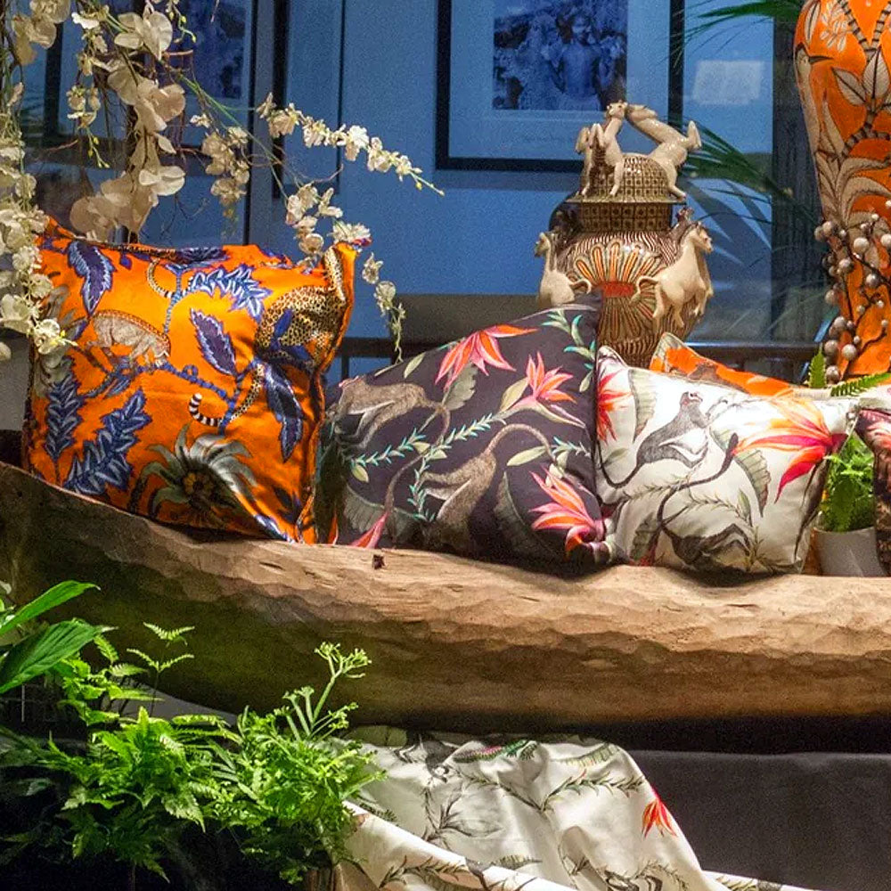Monkey Paradise Pillow