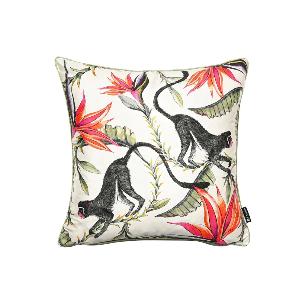 Monkey Paradise Pillow