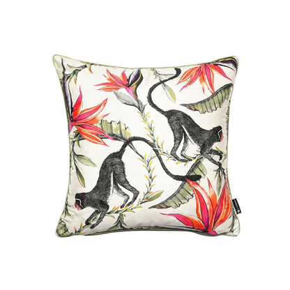 Monkey Paradise Pillow
