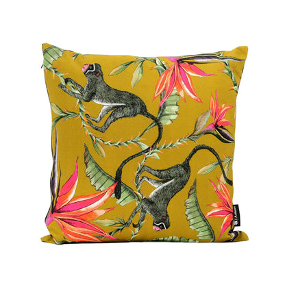 Monkey Paradise Pillow