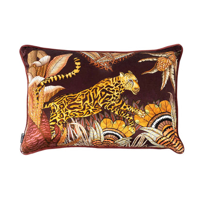 Cheetah Kings Forest Lumbar Pillow