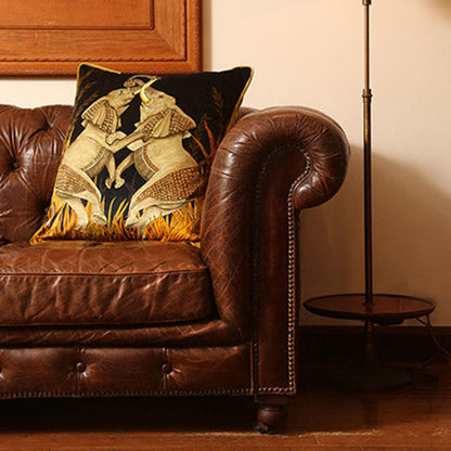 Dancing Elephants Pillow