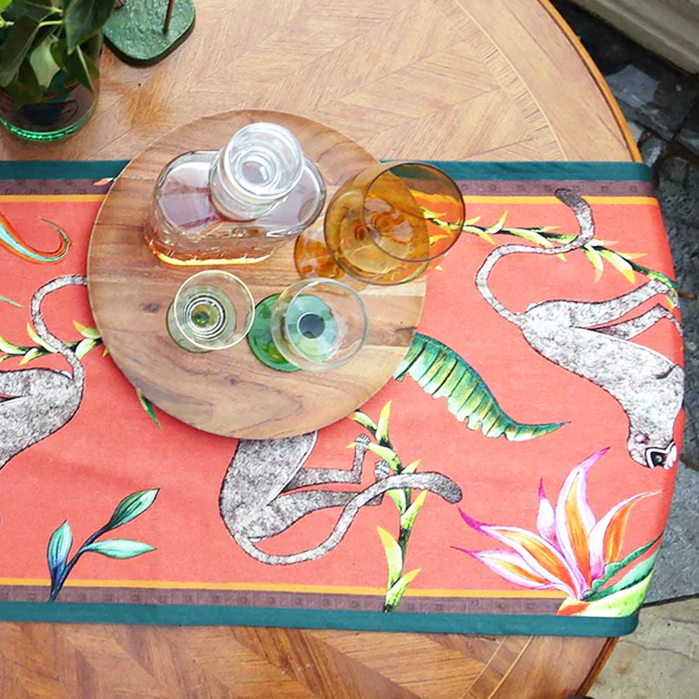 Monkey Paradise Table Runner Small