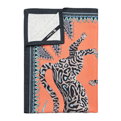 Cheetah Kings Tea Towel