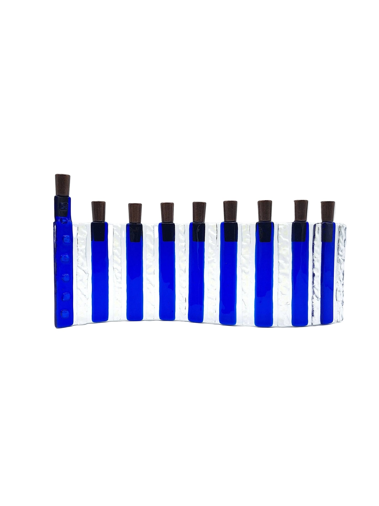 Menorah- Bold Blue