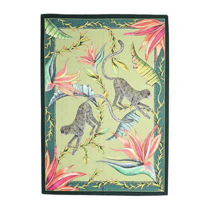 Monkey Paradise Tea Towel