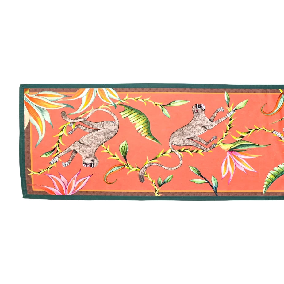 Monkey Paradise Table Runner Small