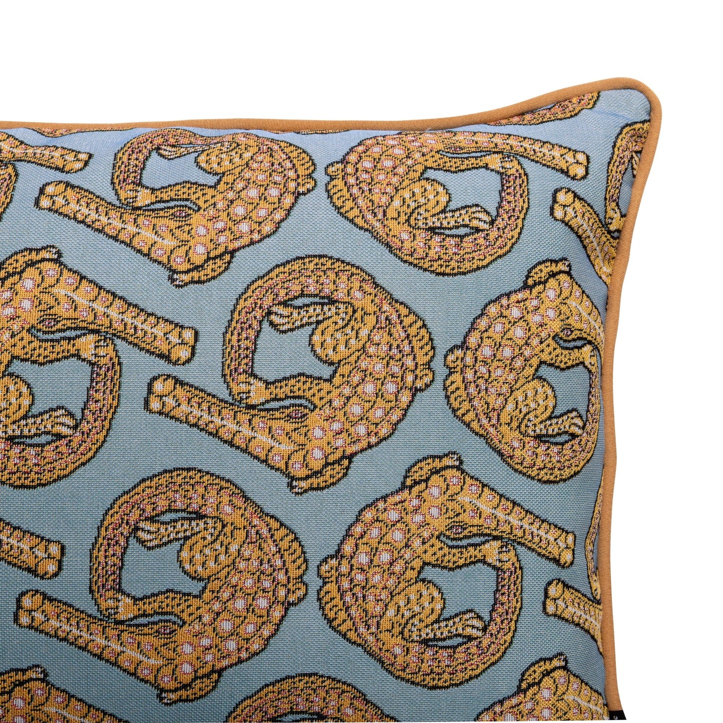 Croco Jacquard Rectangle Pillow