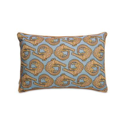 Croco Jacquard Rectangle Pillow