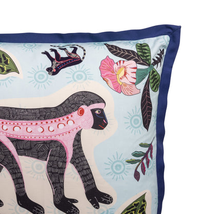 Meandering Monkey Pillow